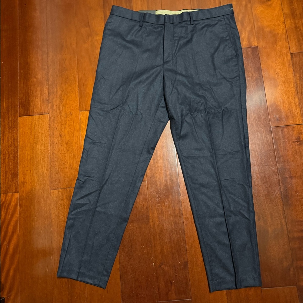 Banana Republic Blue Dress Pants Flat Front